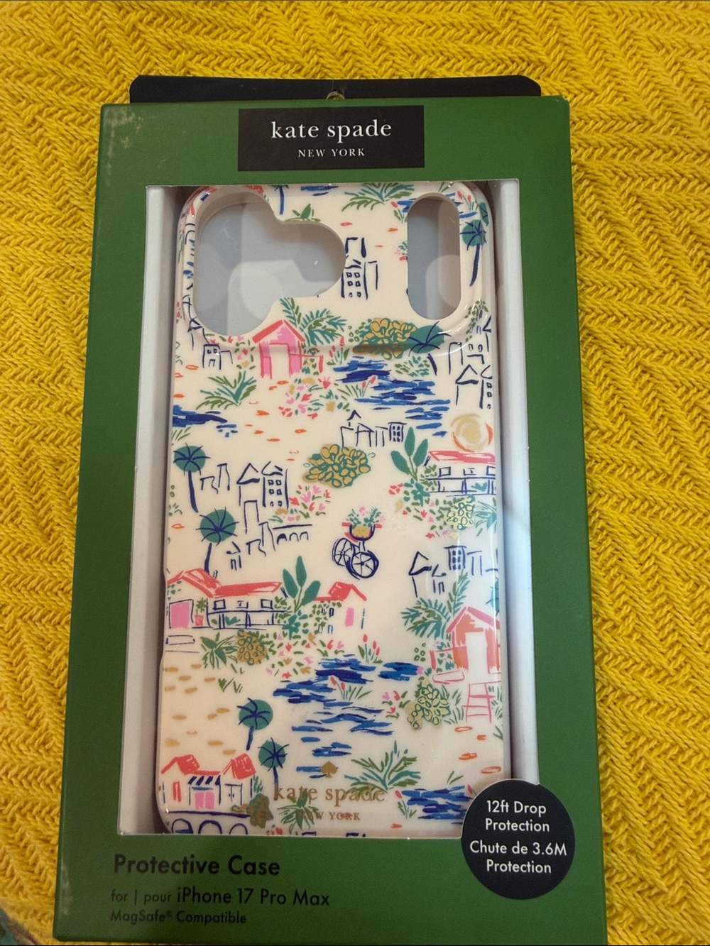 Kate Spade Coastal Vacation iPhone case iPhone 17 pro max